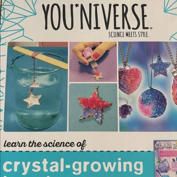 Crystal-Growing Jewelry Kit - Blue and Green - Picture 4 of 5